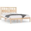 vidaXL Bedframe massief grenenhout 120x190 cm