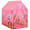 vidaXL Kinderspeeltent met 250 ballen 69x94x104 cm roze