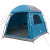 vidaXL Familietent iglo 6-persoons waterdicht blauw