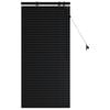 vidaXL Venetiaanse jaloezie Zwart 65 x 130 cm 35 mm