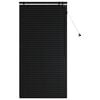 vidaXL Jaloezie Zwart 85 x 160 cm 35 mm Massief Paulowniahout