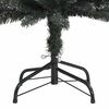 vidaXL Kunstkerstboom met 300 LED Groen 240 cm PVC en Plastic en Staal
