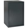vidaXL Kluisdoos met slot Donkergrijs 35 x 31 x 50 cm Staal