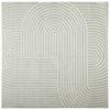 vidaXL Binnen- en buitentapijt PALMERAS Groen 240 x 240 cm Polyester