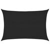 vidaXL Zonnezeil 160 g/m&sup2; 3,5x5 m HDPE zwart