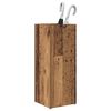 vidaXL Paraplu Standaard Oudhout 25 x 24,5 x 64 cm Bewerkt hout