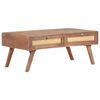 vidaXL Salontafel 100x60x40 cm massief mangohout