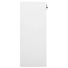 vidaXL Kantoorkast 90x40x102 cm staal wit