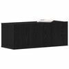 vidaXL TV-kasten Zwart eiken 80 x 30 x 30 cm Bewerkt hout