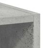 vidaXL Hangkast met opslag Beton Grijs 20 x 29,5 x 80 cm Bewerkt hout
