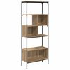 vidaXL Boekenkast 7-laags 76 x 33 x 188,5 cm Bewerkt hout
