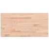 vidaXL Tafelblad rechthoekig 100x50x1,5 cm massief beukenhout