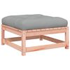 vidaXL 4-delige Loungeset met kussens massief douglas vurenhout