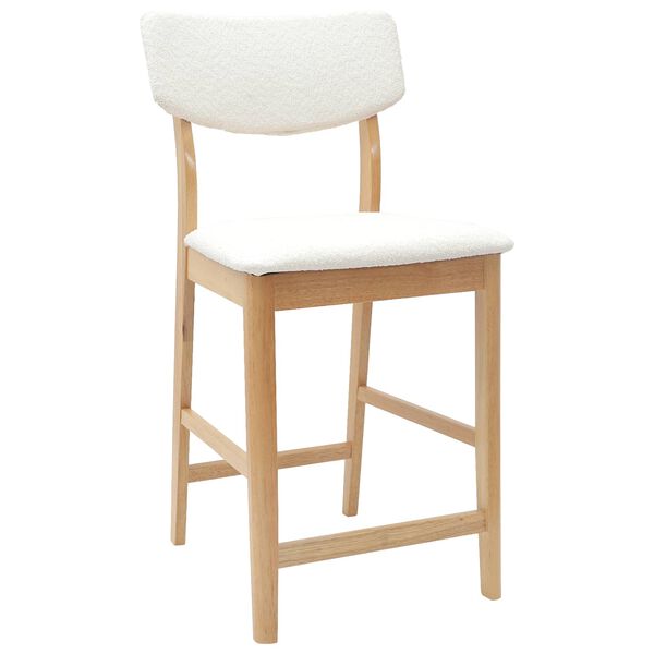 vidaXL Eettafelstoelen 2 pcs Naturel 48 x 49 x 95 cm