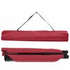 vidaXL Opvouwbaar Camping Bed Rood Oxford stof
