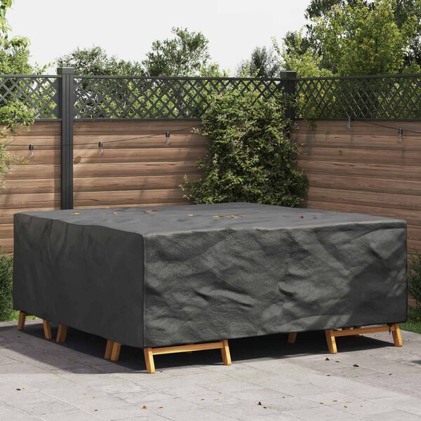 vidaXL Meubelhoes Effen Zwart 200 x 190 x 85 cm 420D