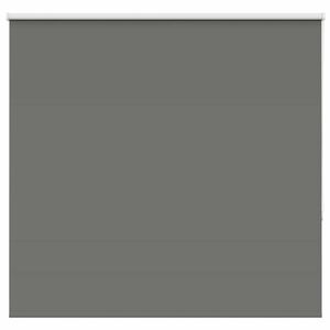 vidaXL Rolgordijn verduisterend 145x130 cm stofbreedte 141,6 cm grijs