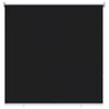 vidaXL Buitenrolgordijn UV-bescherming Zwart 100 x 230 cm (B x H)