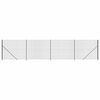 vidaXL Draadgaashek met flens 2,2x10 m antracietkleurig