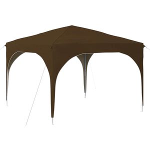 vidaXL Pop-up partytent 290 x 290 x 245 cm Taupe