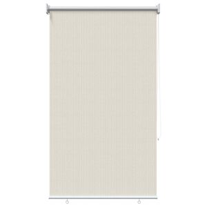 vidaXL Rolgordijn voor buiten 105(B)x140(H) cm cr&egrave;mekleurig