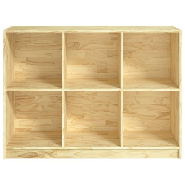 vidaXL Boekenkast 104x33x76 cm massief grenenhout