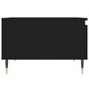 vidaXL Salontafel 55x55x36,5 cm bewerkt hout zwart