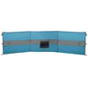 vidaXL Windscherm camping waterdicht 490x123 cm blauw
