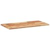 vidaXL Tafelblad rechthoekig 80x40x2 cm massief acaciahout