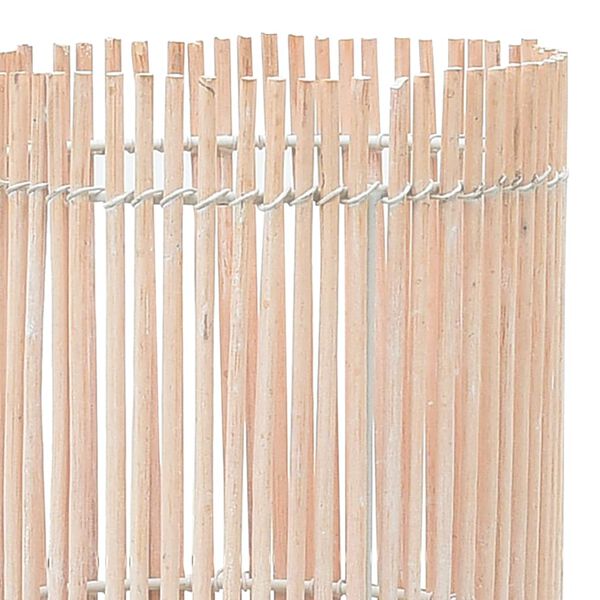 vidaXL Vloerlamp E27 84 cm wilgen wit