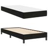 vidaXL Boxspringbed met matras Zwart 90 x 190 cm Stof