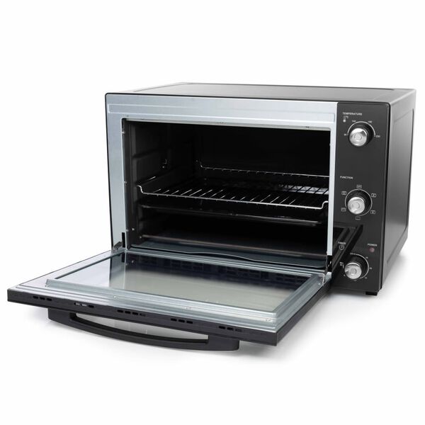 Princess Heteluchtoven 2000 W 55 L zwart