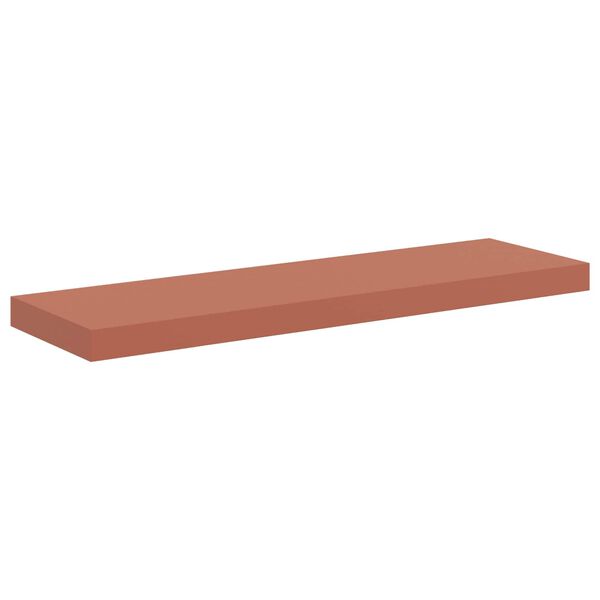 vidaXL Wandplank Wandgemonteerd Rood 80 x 23,5 x 4 cm Bewerkt hout
