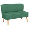 vidaXL Bank 117x55,5x77 cm stof groen