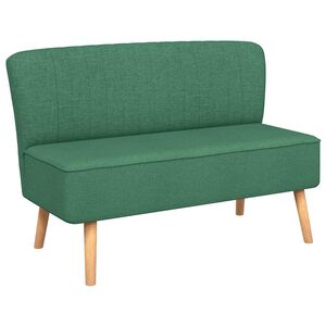 vidaXL Bank 117x55,5x77 cm stof groen