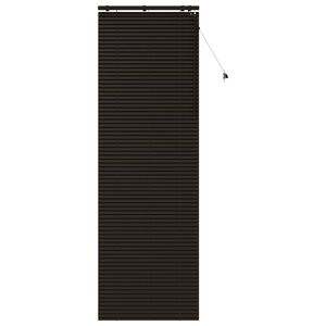 vidaXL Venetiaanse jaloezie Donkerbruin 85 x 250 cm 35 mm
