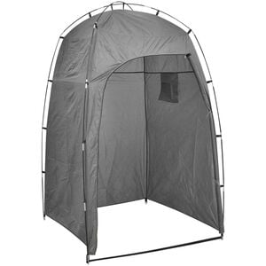 vidaXL Douche-/wc-/omkleedtent grijs