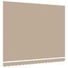 vidaXL Vervangingsdoek voor zonnescherm Beige 280 x 245 cm Polyester
