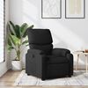 vidaXL Relaxfauteuil Zwarte Stof