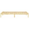 vidaXL Bedframe massief grenenhout 100x200 cm