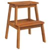 vidaXL Kruk 2-staps 40x38x50 cm massief acaciahout