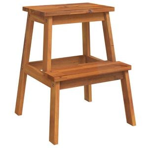 vidaXL Kruk 2-staps 40x38x50 cm massief acaciahout