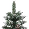 vidaXL Kunstkerstboom met 150 LED Groen 120 cm PVC en Plastic en Staal