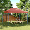 vidaXL Partytent Terracotta 292 x 440 x 315 cm Oxford Stof