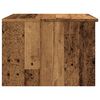 vidaXL Salontafel 50x50x36 cm bewerkt hout oud houtkleurig