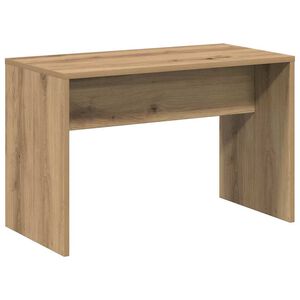 vidaXL Kaptafelkruk 70x35x45 cm bewerkt hout artisanaal eikenkleur