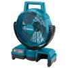 Makita Ventilator draagbaar 14,4 en 18 V blauw en zwart