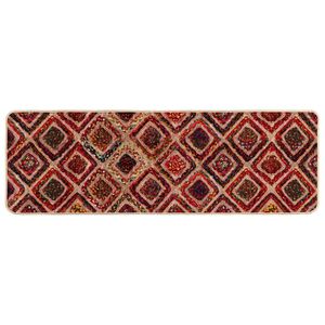 vidaXL Vloerkleedloper MARSA Multikleur 50 x 100 cm Polyester en PVC