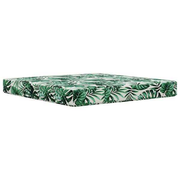 vidaXL Buiten bankkussen 2 pcs Bladpatroon Polyester