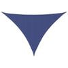 vidaXL Zonnescherm driehoekig 3x4x5 m oxford stof blauw